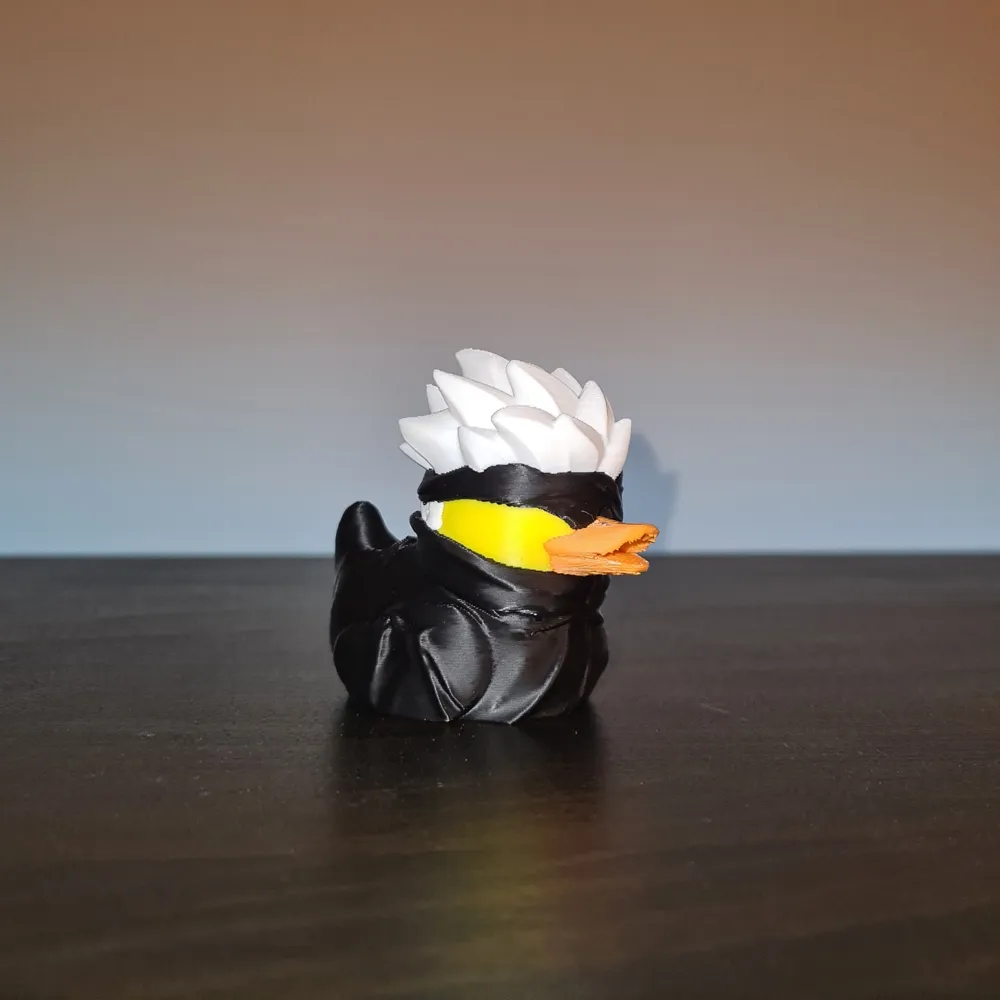 3D printed Gojo Satoru JJK custom rubber duck