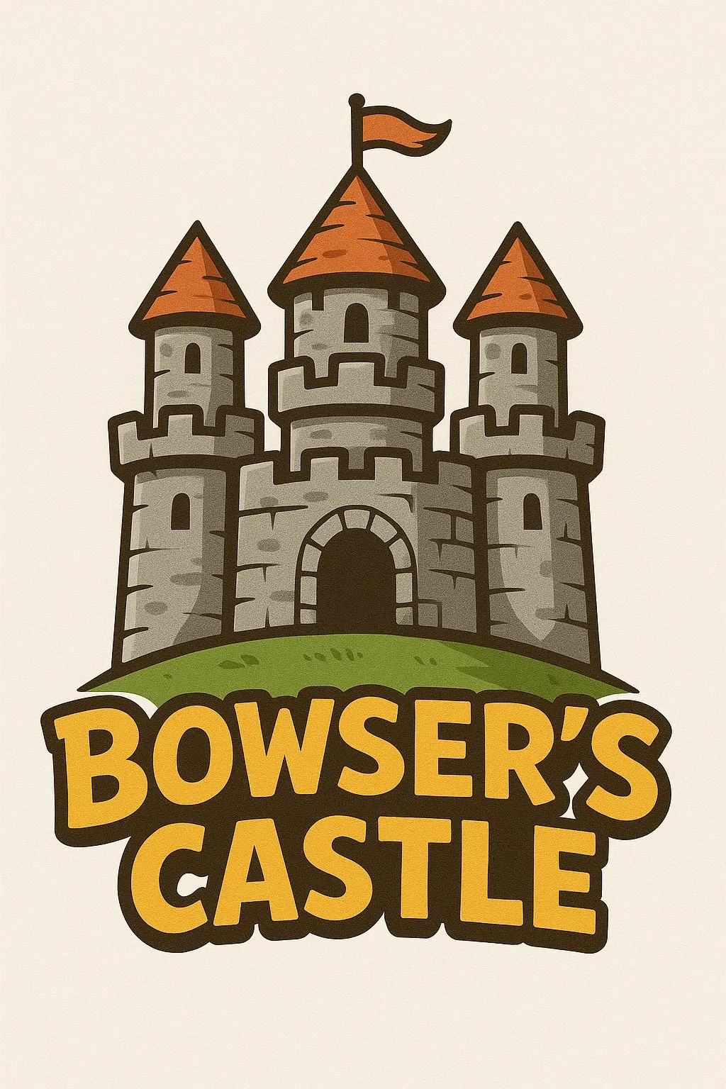 Bowser's Castle Logo