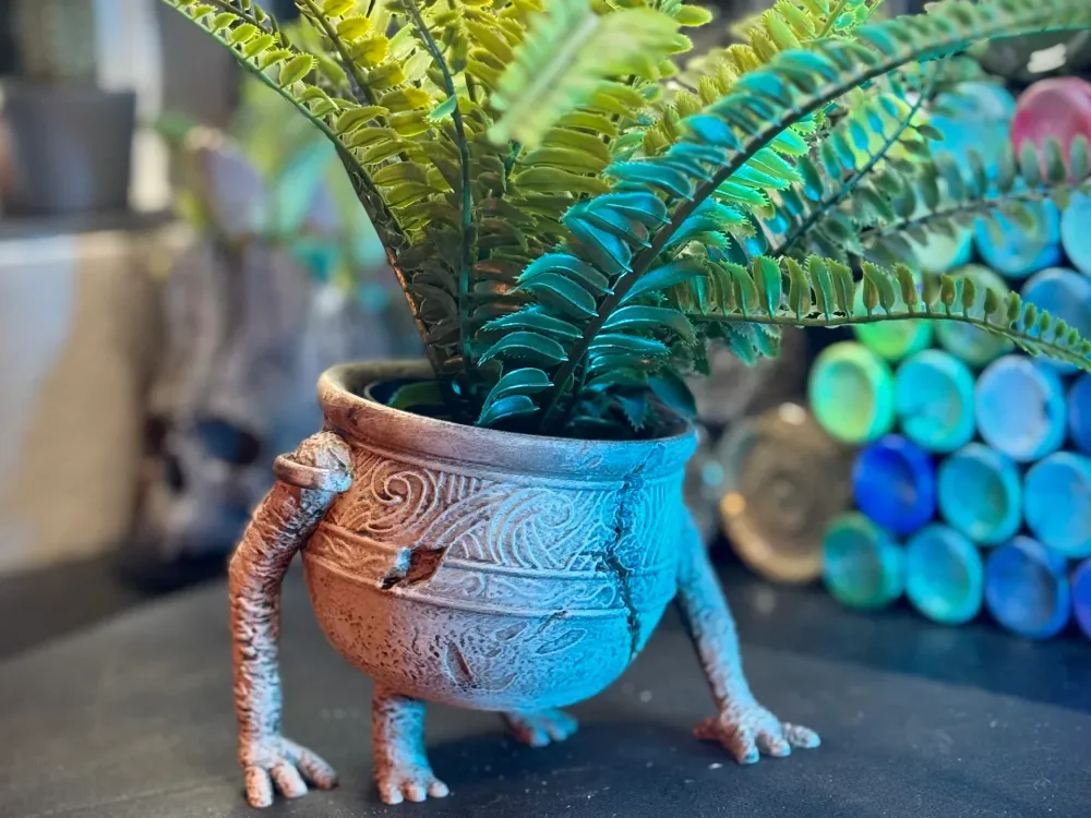 Bulbasaur succulent planter