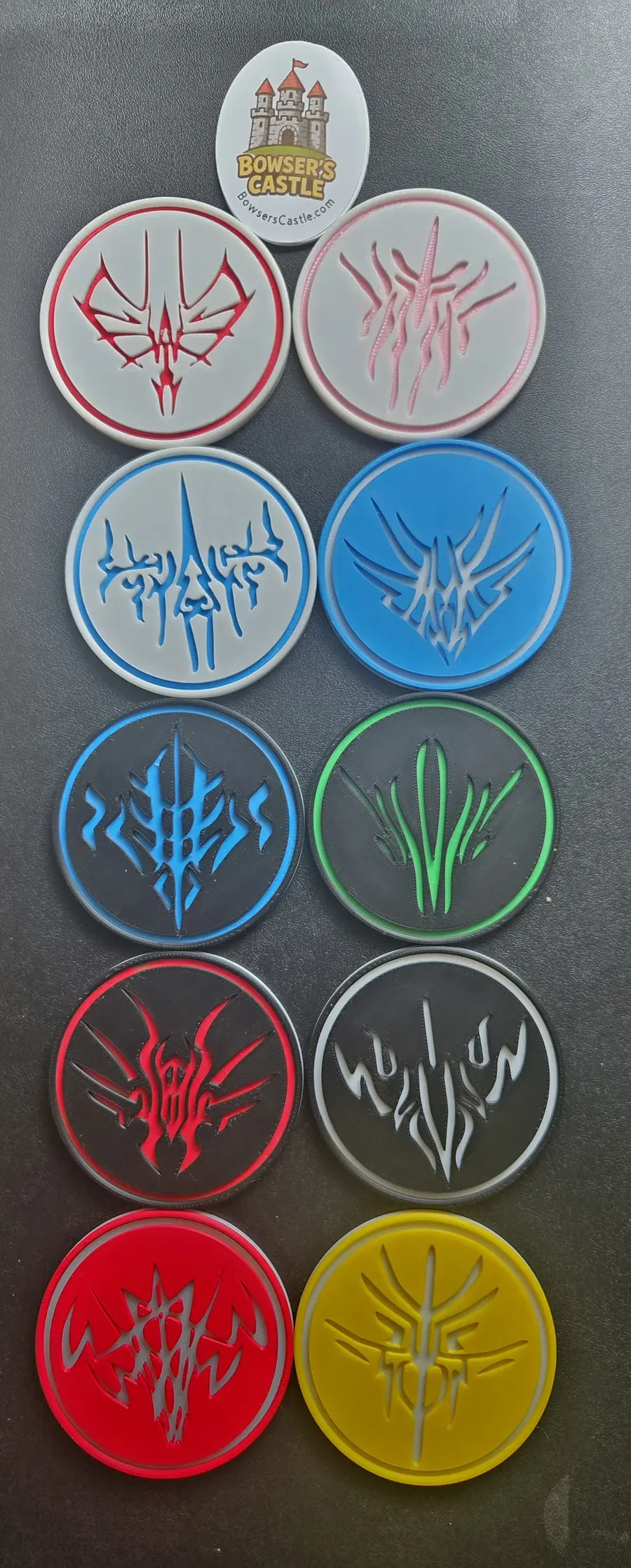 Stormlight Archive coaster set