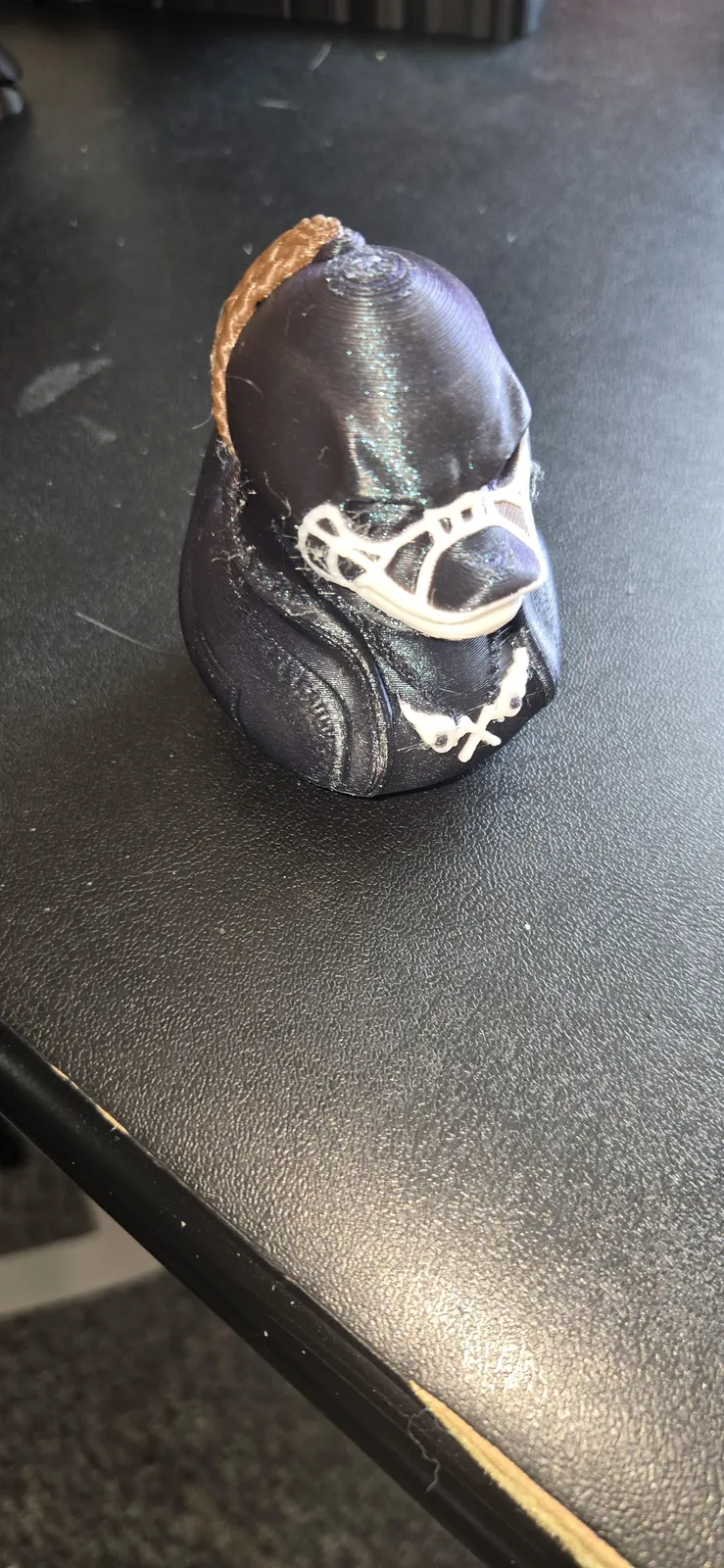 Sleep Token II 3D printed rubber duck — black and white II era collectible